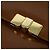 Borsa a mano BALLY in pelle 2 vie marrone oro Auth BA3625 D'oro - vista 17