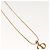 Collana Christian Dior metallo oro Auth SW947 D'oro - vista 4