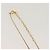 Collana Christian Dior metallo oro Auth SW947 D'oro - vista 7