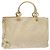 PRADA Borsa a mano in nylon beige Auth bs27127