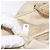 PRADA Borsa a mano in nylon beige Auth bs27127 - vista 11
