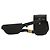 Borsa a vita in pelle nera e oro Burberry Auth bs27391 Nero D'oro - vista 2