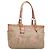 Coach Tote Bag Nylon Pink Silver Auth bs27221