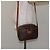 Céline Bolso de hombro de lona Macadam CELINE en cuero PVC marrón dorado Auth 130409 Castaño - vista 23