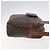 Céline Bolso de hombro de lona Macadam CELINE en cuero PVC marrón dorado Auth 130409 Castaño - vista 3