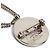 Chanel 1990 Spilla CC Borsa Classica Senza Tempo Spilla in Metallo Argento - vista 4