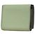 Cartera Trifold Anagram Loewe en cuero de ternera verde - vista 2