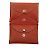 Hermès Monedero Duo Calvi Hermes en cuero de cabra marrón Castaño - vista 5