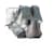 Hermès swift calf leather zipper, bell, and lock gray dustbag Grey  - view 1