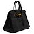 Borsa Birkin 35 Hermès 1999 in Pelle Epsom Tinta Nera Nero - vista 2