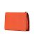 Borsa Clutch Fendi Selleria Arancione - vista 2