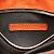 Borsa Clutch Fendi Selleria Arancione - vista 8