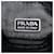 Bolsito con placa de logo triangular Prada Negro - vista 7