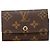 Schlüsseletui Multicle 6 Monogramm Louis Vuitton Braun