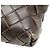 Borsa a tracolla Intrecciato di Bottega Veneta Marrone - vista 5