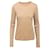 Camiseta con corte en el codo Helmut Lang Beige