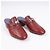 Hermès Mule de cuero Constance Hermes Paradis en burdeos, talla 37,5 EU - vista 2