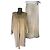 Autre Marque Conjunto de 3 piezas Interdee – Taupe claro M/L – Top, chaleco con capucha, pantalones fluidos
