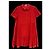 Claudie Pierlot Rotes Rüschenhemdkleid - Ansicht 2