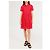 Claudie Pierlot Rotes Rüschenhemdkleid - Ansicht 6