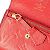 Billetera plegable Monogram Empreinte Louis Vuitton Roja Fucsia - vista 7