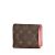 Portafoglio Tri-fold Victorine Vivienne Monogramma Louis Vuitton Marrone Rosa - vista 2