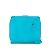 Billetera bi-fold Chanel Camelia Coco Mark Azul claro