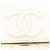 Chanel Branco Couro Amassado En Vogue Flap Corda Cru - vista 11