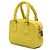 Borsa a mano Arcadie in rafia gialla all'uncinetto Miu Miu Giallo - vista 2