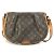 Borsa a Spalla Menilmontant PM Monogramma Louis Vuitton Marrone