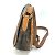 Borsa a Spalla Menilmontant PM Monogramma Louis Vuitton Marrone - vista 4