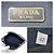 Pochette in pelle Saffiano Prada Nero Arancione - vista 10