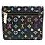 Portafoglio pieghevole tri-fold Monogram Multicolor Louis Vuitton Nero - vista 2