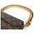 Borsa Clutch Ivy Monogram Wallet on Chain Louis Vuitton Marrone - vista 7