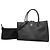 Chanel Executive Leder Tote Bag Schwarz