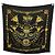Hermès SCARF HERMES PARURES DES SABLES BOURTHOUMIEUX 90 SETA NERA Nero