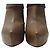 NUEVAS BOTAS LOUIS VUITTON QUEEN TALLA 39 TACÓN CUERO MARRÓN Castaño - vista 4