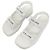 Céline NUOVE SANDALI CHUNKY CELINE 45 346753338C.01OP 42 CUOIO BIANCO