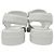 Céline NUOVE SANDALI CHUNKY CELINE 45 346753338C.01OP 42 CUOIO BIANCO - vista 5