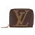 Monedero Zippy Monogram Louis Vuitton Castaño