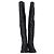 Botas altas Viola Slouch en glitter negro de Alexander Wang - vista 2