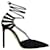 Aquazzura Bellissima 105 Pumps Black Leather Pony-style calfskin  ref.2335308