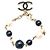 Bracciale Coco Mark di Chanel Blu - vista 3