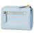 Billetera compacta de cuero Saffiano Prada Azul - vista 2