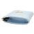 Billetera compacta de cuero Saffiano Prada Azul - vista 4