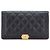 Portafoglio lungo in caviar Chanel Boy Nero