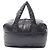 Borsa Boston Coco Cocoon in nylon di Chanel Nero