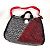Borsa 2WAY con logo Christian Louboutin Nero Bianco Rosso - vista 12
