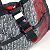Borsa 2WAY con logo Christian Louboutin Nero Bianco Rosso - vista 8