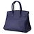 Hermès Borsa Tote Hermes Birkin 30 in blu Traceage - vista 2